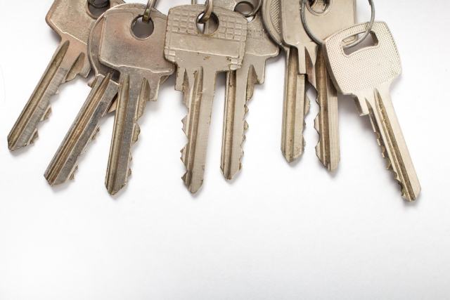 マンション管理組合の鍵(キー)を貸出す際に使用する記録表のサンプル