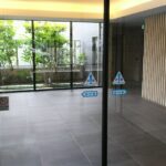 マンションの自動ドア保守点検