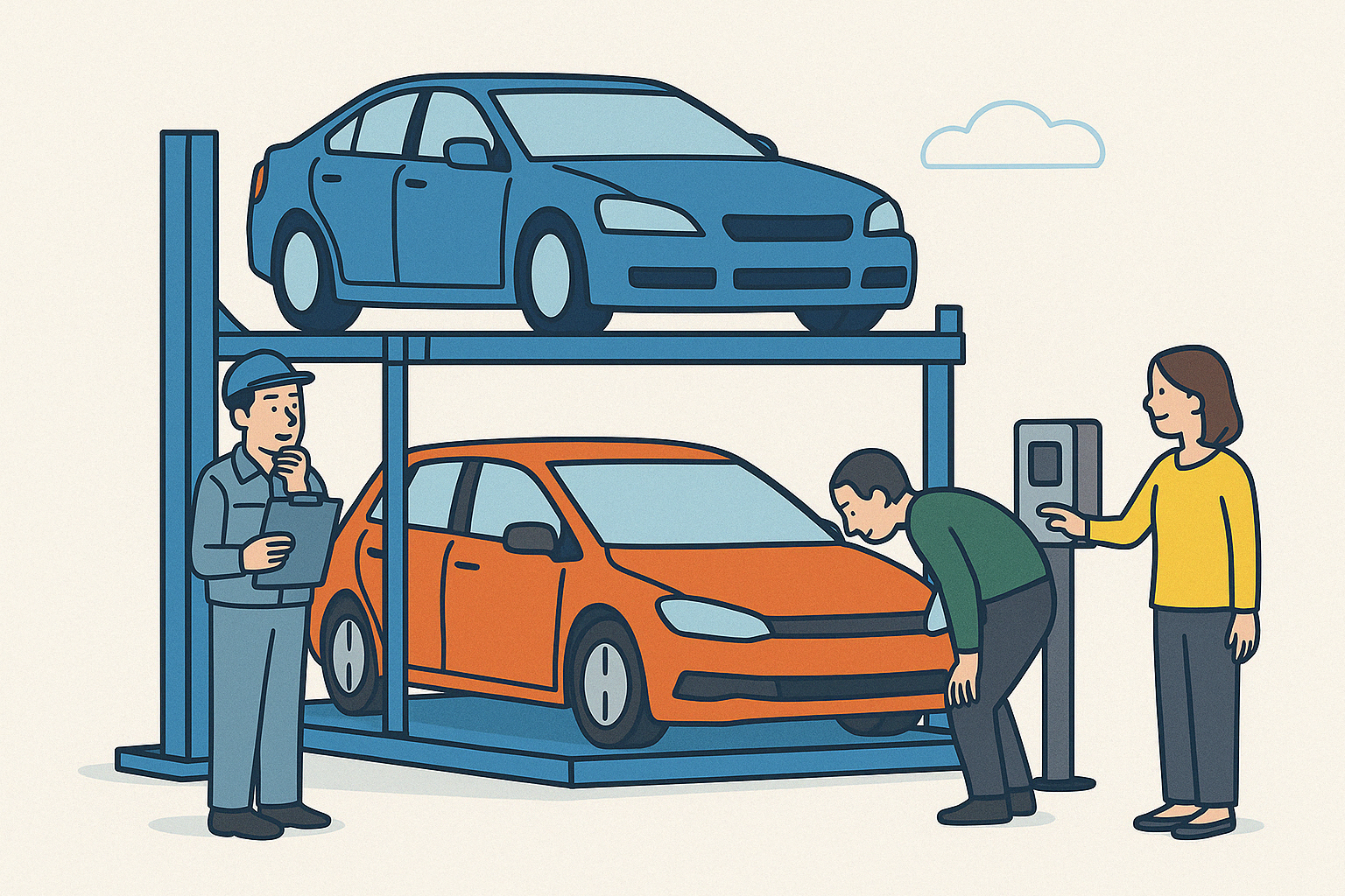 これだけは知っておきたい!機械式駐車場の基本と安全ルール